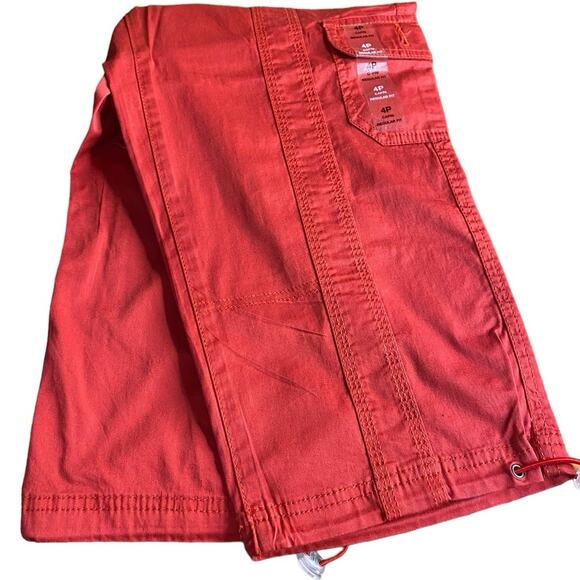NWT STYLE & CO CAPRI PANTS RUBY RED TONE WOMEN’S SIZE 4P - Picture 5 of 8